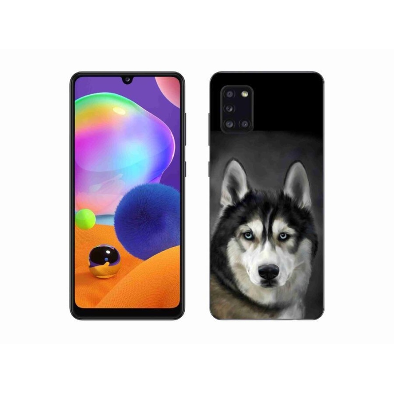 Gél tok mmCase mobiltelefonhoz Samsung Galaxy A31 - husky