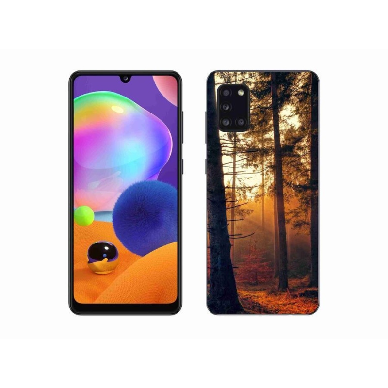 Gél tok mmCase Samsung Galaxy A31 készülékhez - erdő