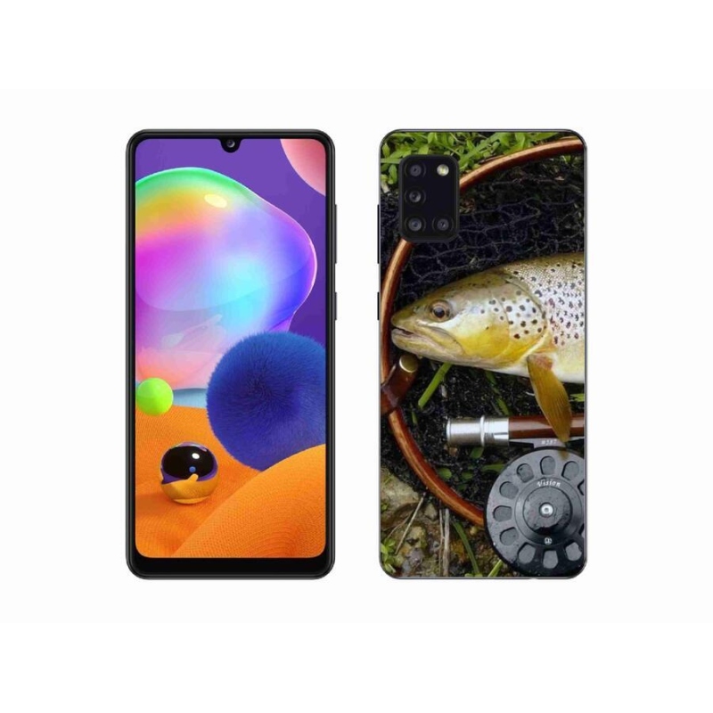 Gél tok mmCase mobiltelefonhoz Samsung Galaxy A31 - pisztráng 2