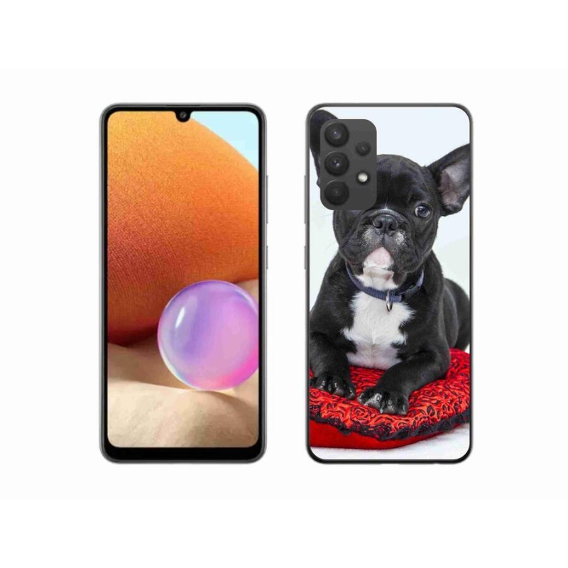 Gél tok mmCase a Samsung Galaxy A32 4G készülékhez - bulldog