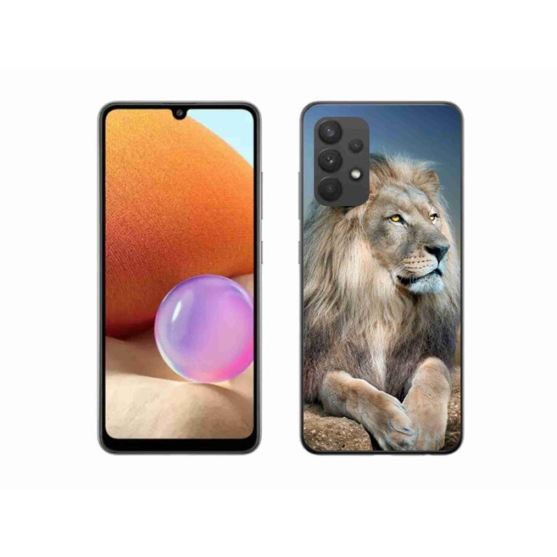 Gél tok mmCase a Samsung Galaxy A32 4G készülékhez - Lion 1