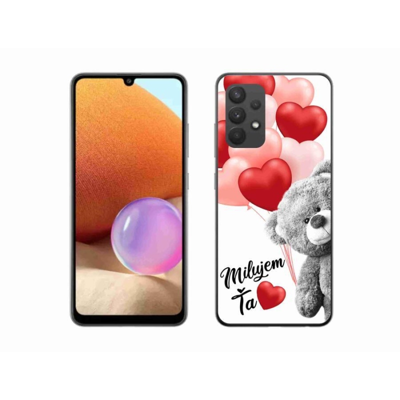 Gél tok mmCase a Samsung Galaxy A32 4G készülékhez - I love you