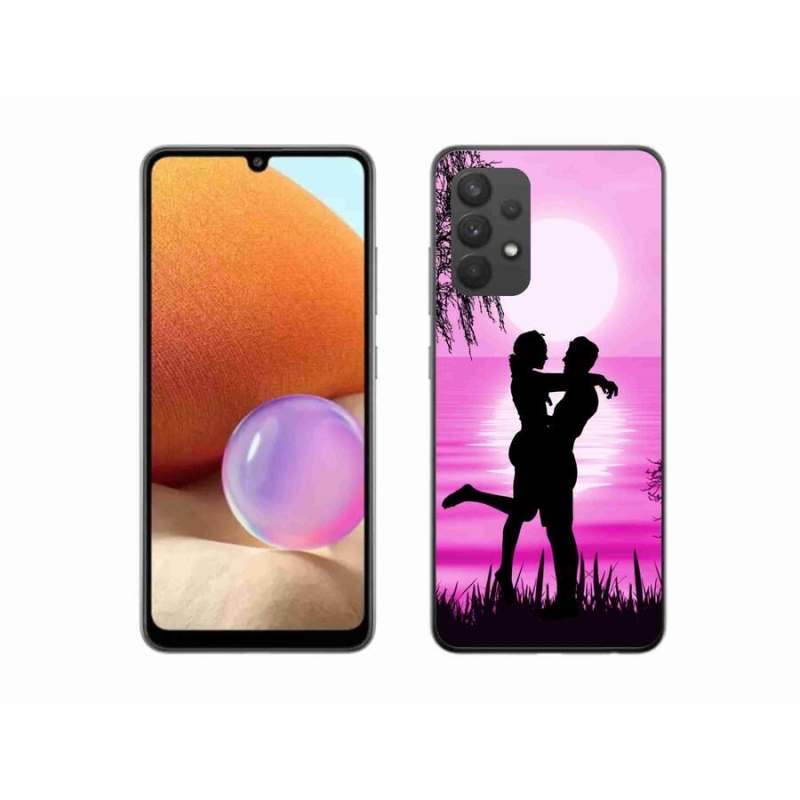 Gél tok mmCase a Samsung Galaxy A32 4G készülékhez - naplemente