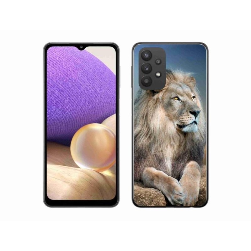 Gél tok mmCase a Samsung Galaxy A32 5G készülékhez - Lion 1