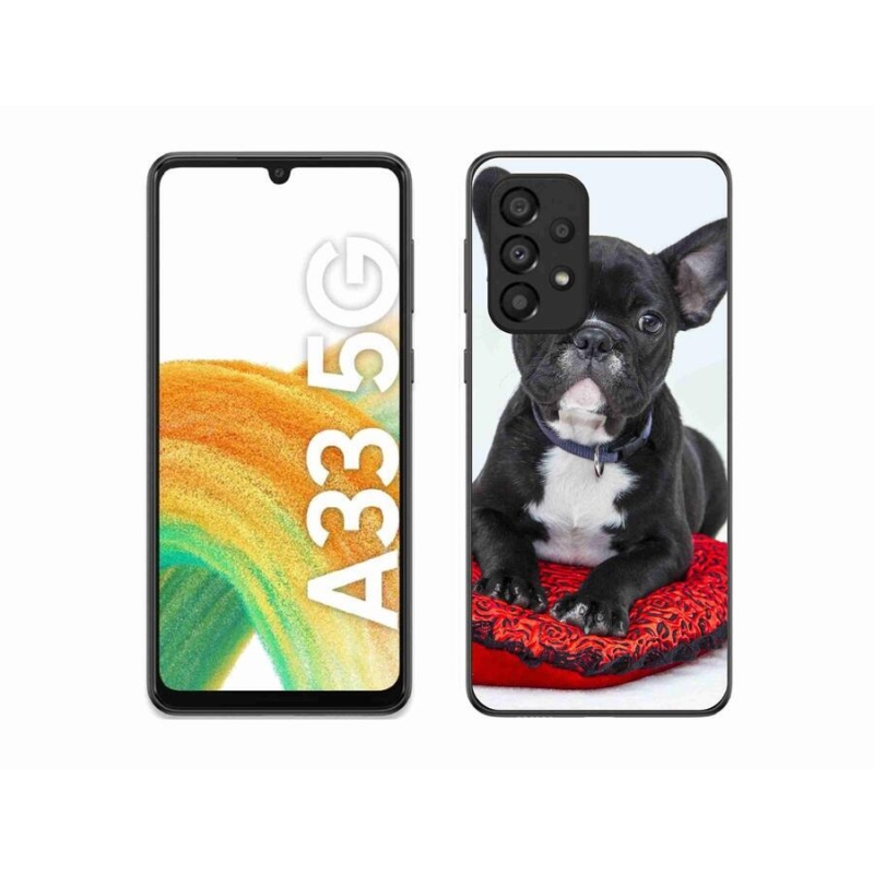 Gél tok mmCase a Samsung Galaxy A33 5G készülékhez - bulldog
