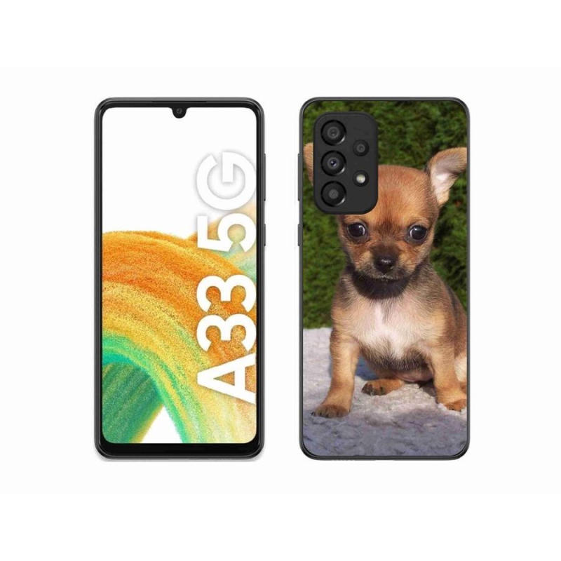 Gél tok mmCase mobil Samsung Galaxy A33 5G - chihuahua 3