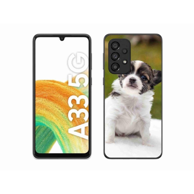 Gél tok mmCase mobil Samsung Galaxy A33 5G - chihuahua 4