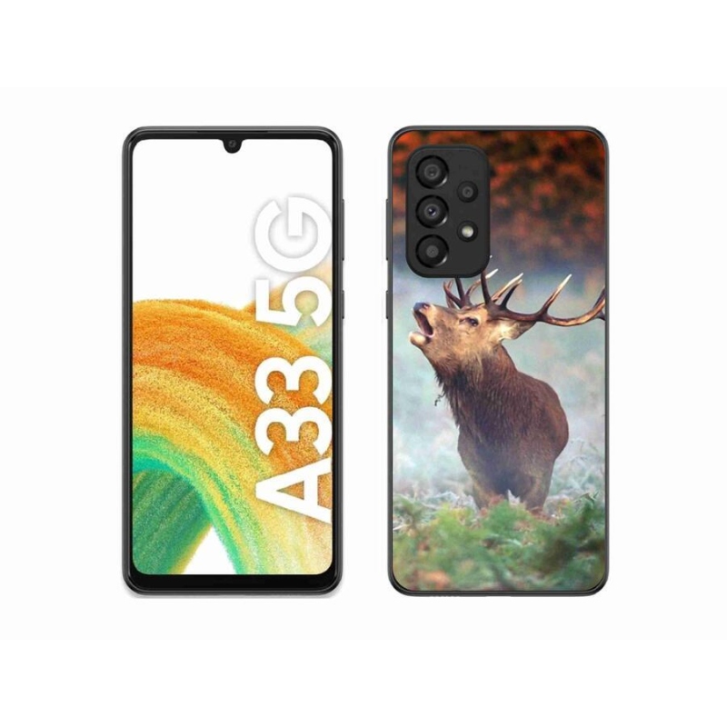Gél tok mmCase a Samsung Galaxy A33 5G készülékhez - szarvas 2