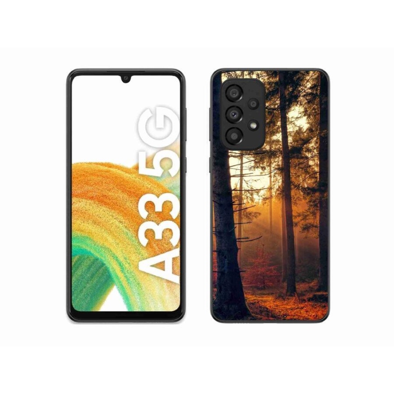Gél tok mmCase Samsung Galaxy A33 5G - erdő
