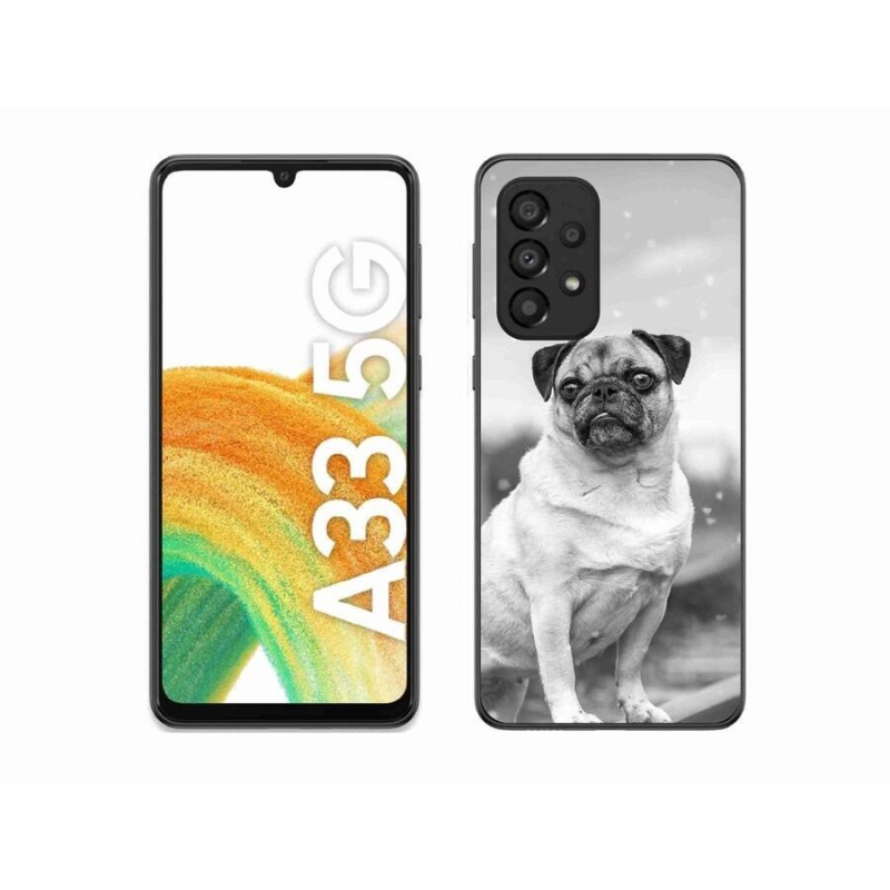 Gél tok mmCase Samsung Galaxy A33 5G - mopsz - mopsz