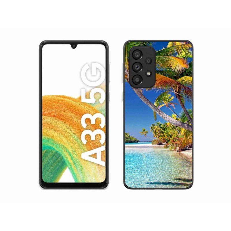 Gél tok mmCase Samsung Galaxy A33 5G - tengerparti zselés tok mmCase Samsung Galaxy A33 5G-hez