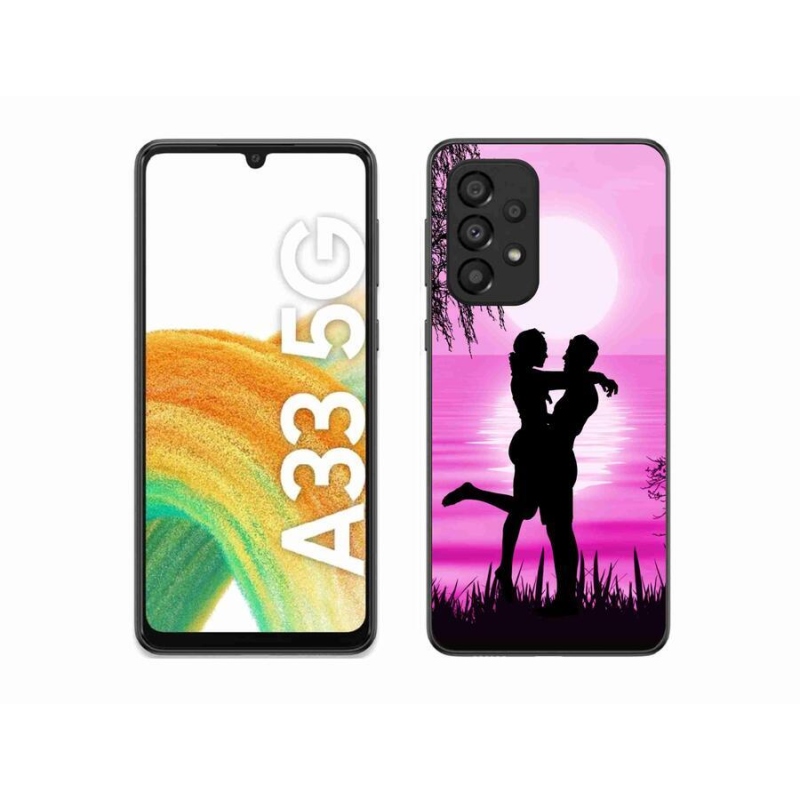 Gél tok mmCase a Samsung Galaxy A33 5G készülékhez - naplemente