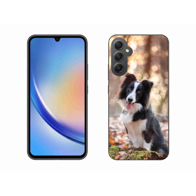 Gél tok mmCase Samsung Galaxy A34 5G - border colie 1