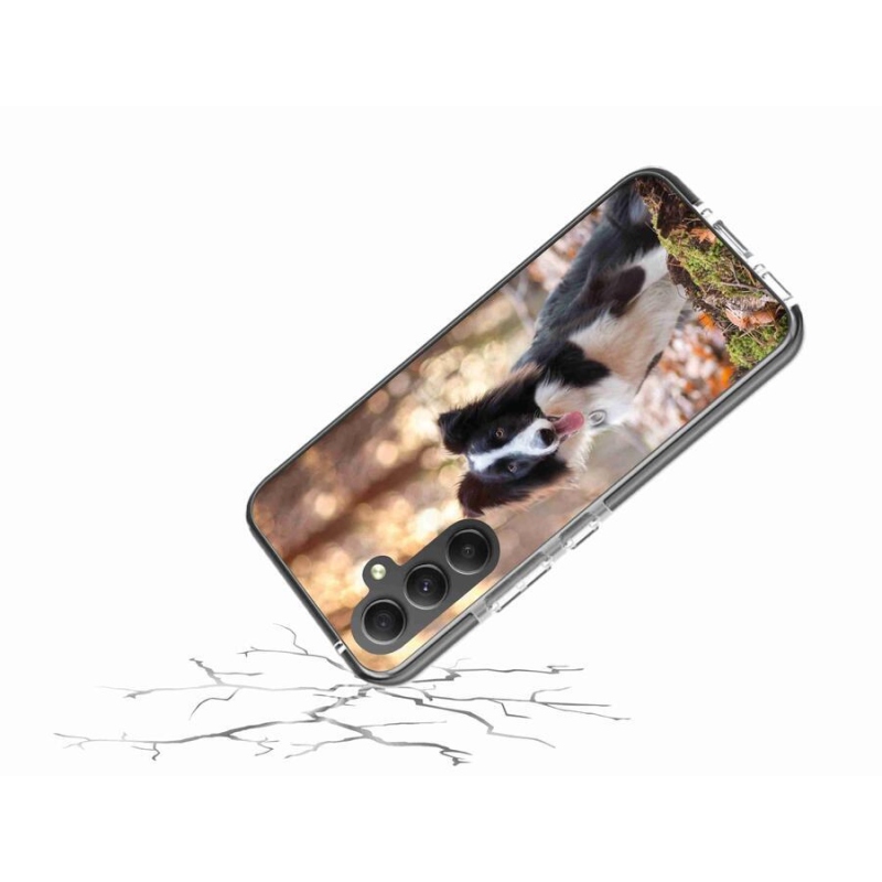 Gél tok mmCase Samsung Galaxy A34 5G - border colie 1