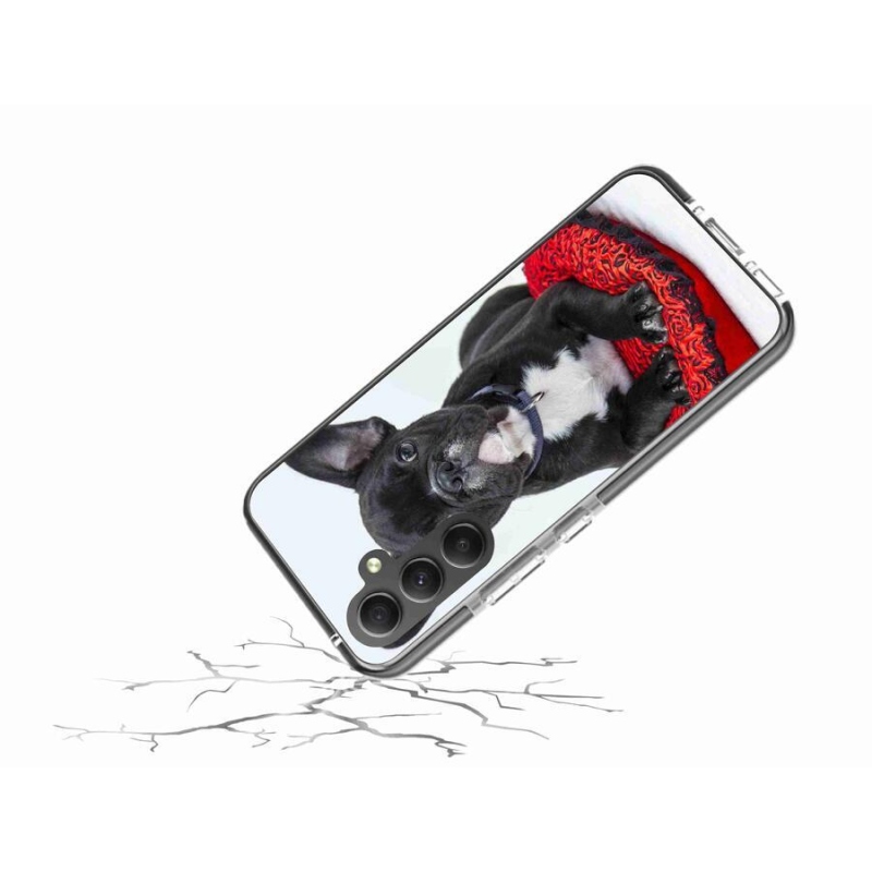 Gél tok mmCase a Samsung Galaxy A34 5G készülékhez - bulldog
