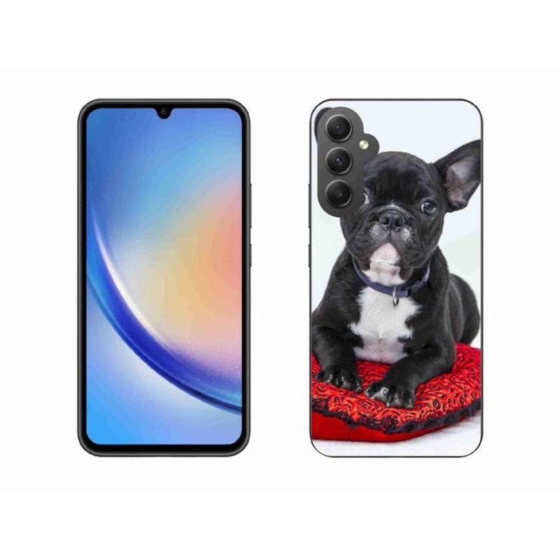 Gél tok mmCase a Samsung Galaxy A34 5G készülékhez - bulldog