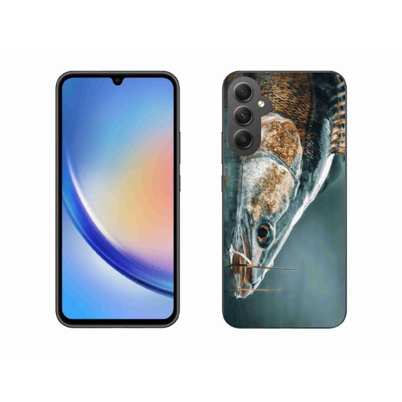 Gél tok mmCase a Samsung Galaxy A34 5G készülékhez - ananász