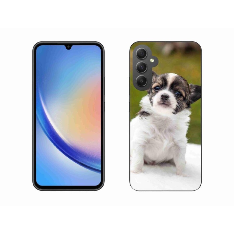 Gél tok mmCase mobil Samsung Galaxy A34 5G - chihuahua 4