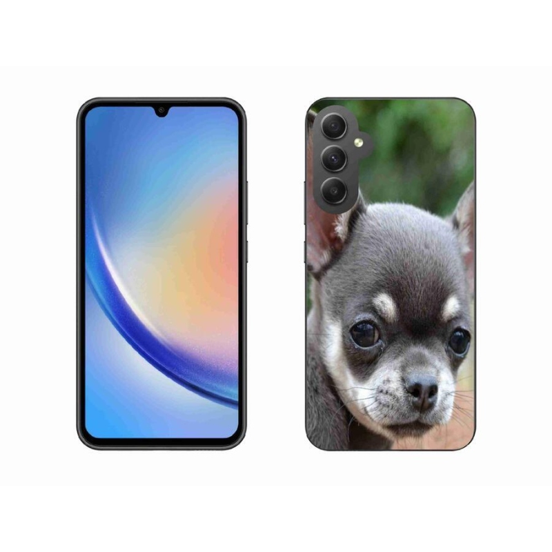 Gél tok mmCase a Samsung Galaxy A34 5G készülékhez - chihuahua