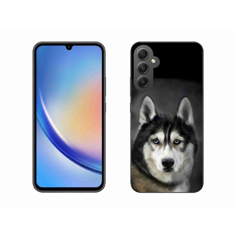 Gél tok mmCase a Samsung Galaxy A34 5G készülékhez - husky