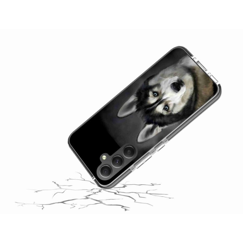 Gél tok mmCase a Samsung Galaxy A34 5G készülékhez - husky