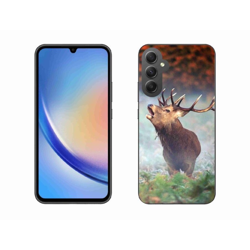 Gél tok mmCase a Samsung Galaxy A34 5G készülékhez - szarvas 2