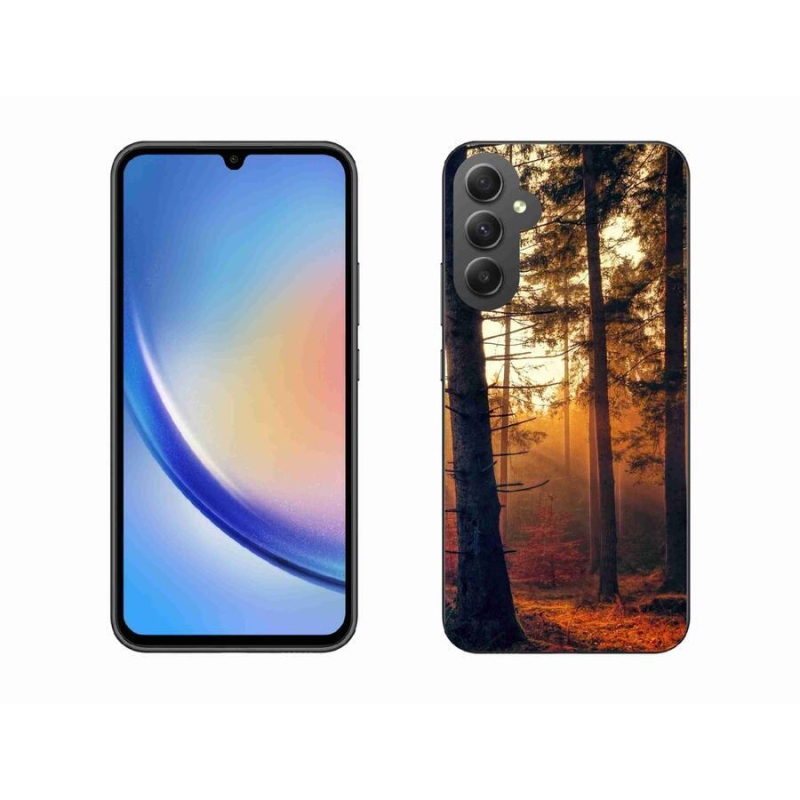 Gél tok mmCase Samsung Galaxy A34 5G - erdei színben