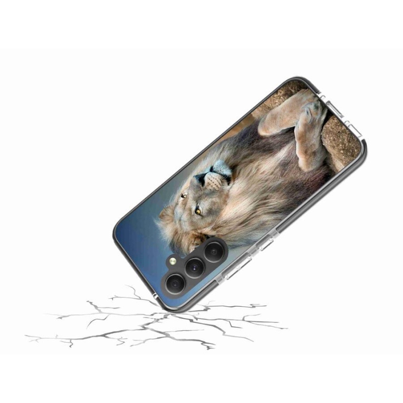 Gél tok mmCase a Samsung Galaxy A34 5G készülékhez - Lion 1