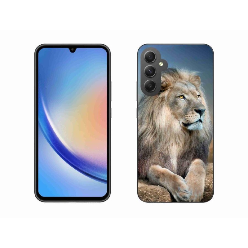 Gél tok mmCase a Samsung Galaxy A34 5G készülékhez - Lion 1