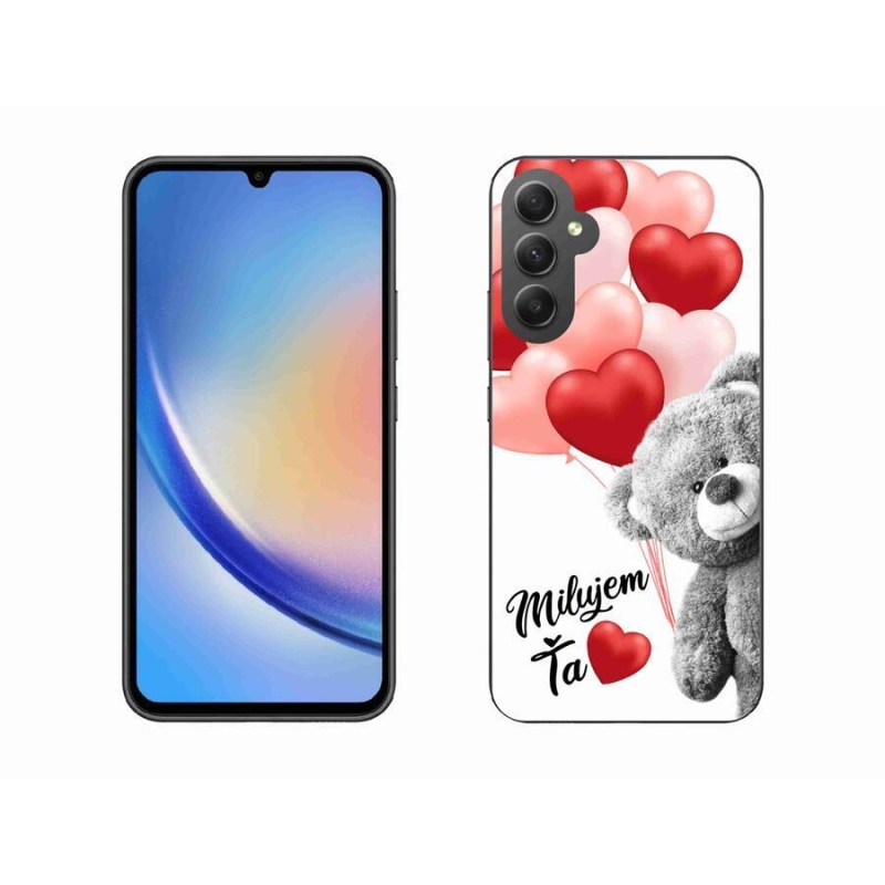 Gél tok mmCase Samsung Galaxy A34 5G - I love you (szeretlek)