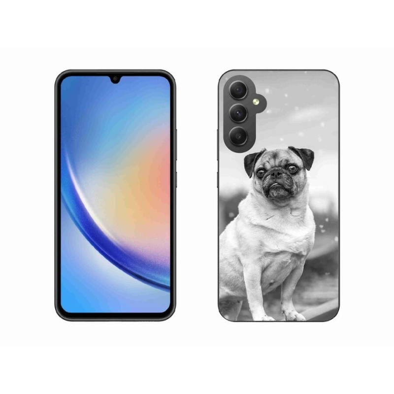 Gél tok mmCase Samsung Galaxy A34 5G - mopsz - mopsz