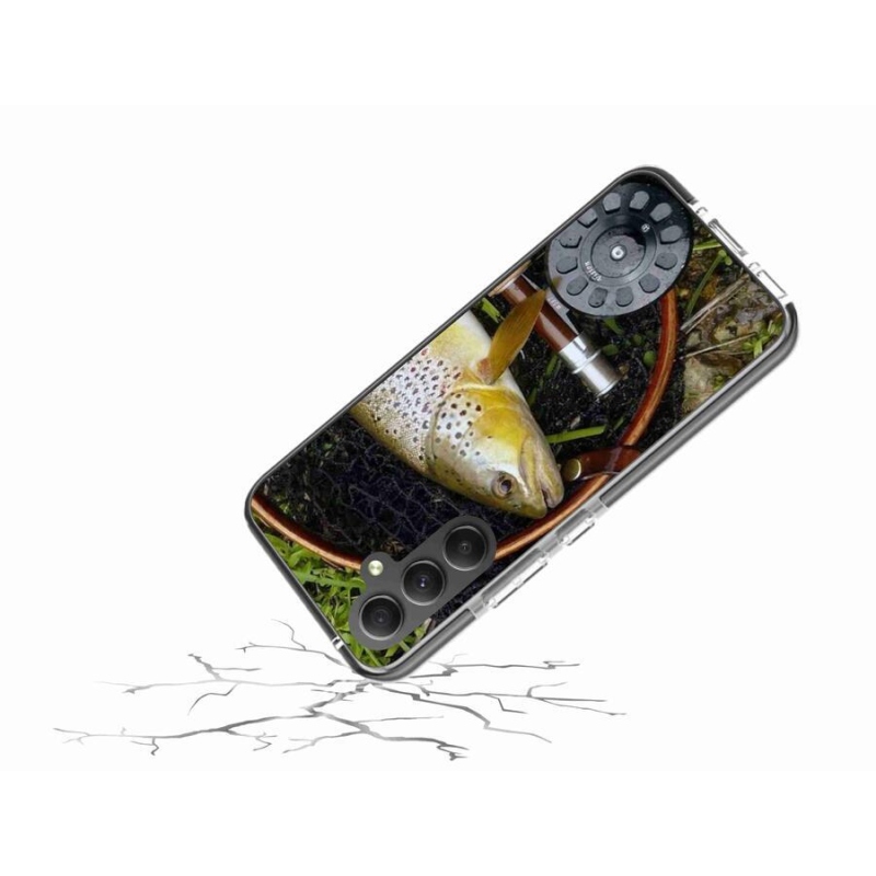 Gél tok mmCase a Samsung Galaxy A34 5G készülékhez - trout 2
