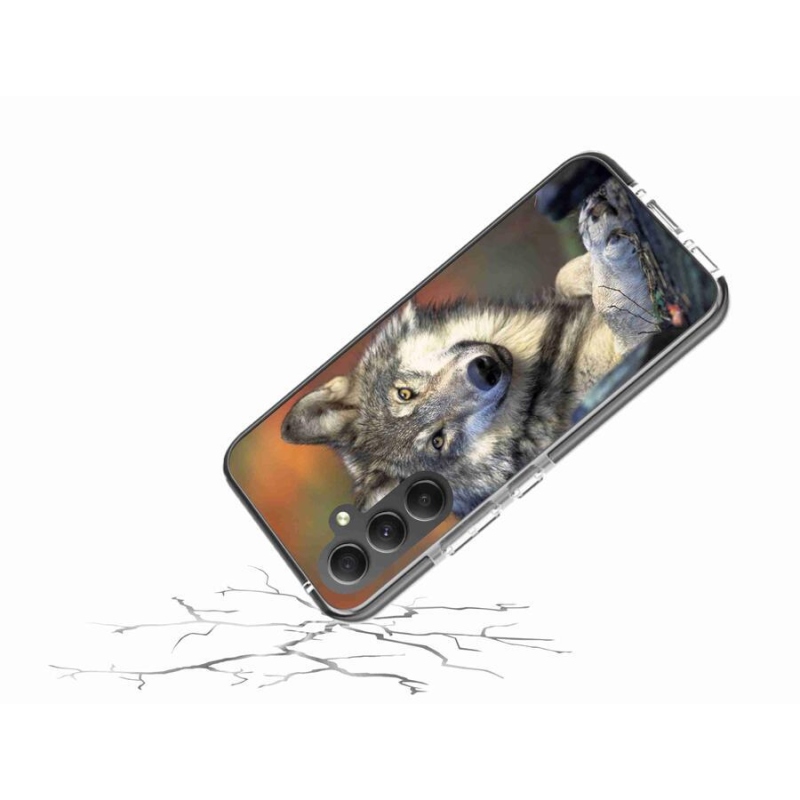 Gél tok mmCase a Samsung Galaxy A34 5G készülékhez - farkas