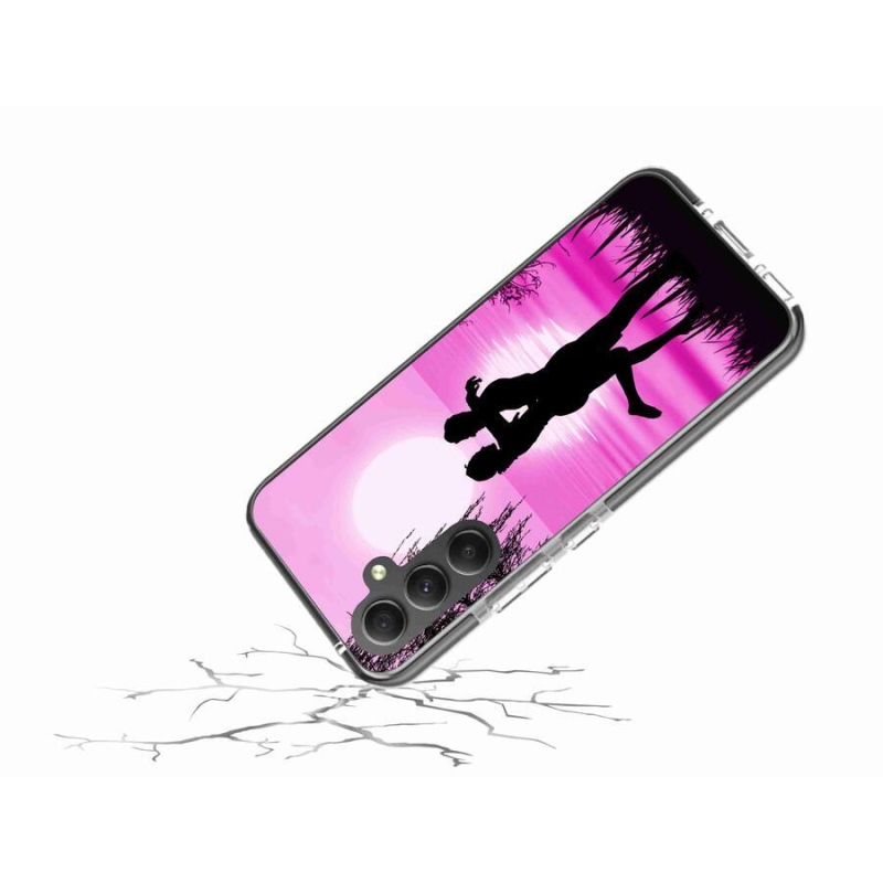 Gél tok mmCase a Samsung Galaxy A34 5G készülékhez - naplemente