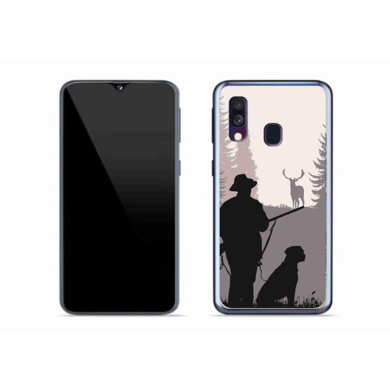 Gél tok mmCase a Samsung Galaxy A40 - vadászat 2
