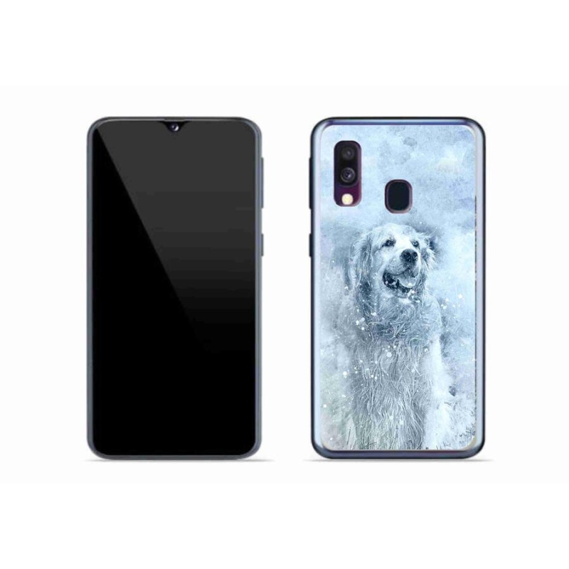 Gél tok mmCase mobiltelefonhoz Samsung Galaxy A40 - retriever