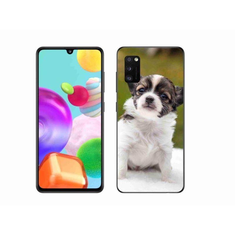 Gél tok mmCase mobil Samsung Galaxy A41 - chihuahua 4