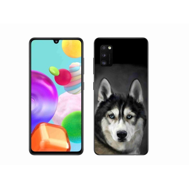 Gél tok mmCase mobiltelefonhoz Samsung Galaxy A41 - husky