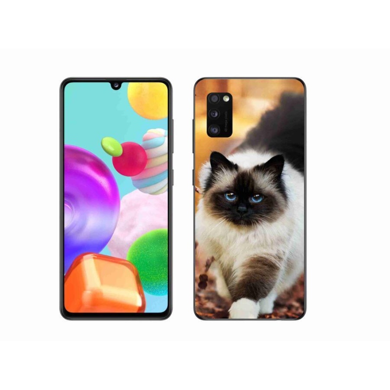 Gél tok mmCase mobiltelefonhoz Samsung Galaxy A41 - cat 1