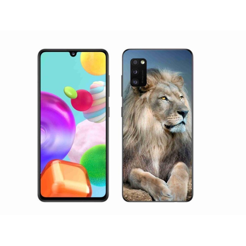Gél tok mmCase a Samsung Galaxy A41 készülékhez - Lion 1