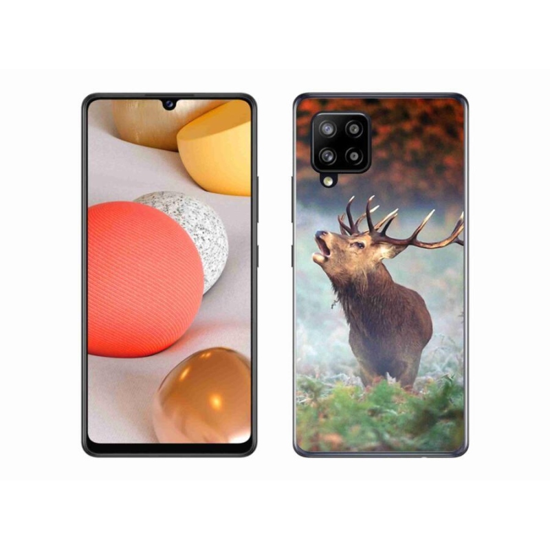 Gél tok mmCase a Samsung Galaxy A42 5G készülékhez - szarvas 2