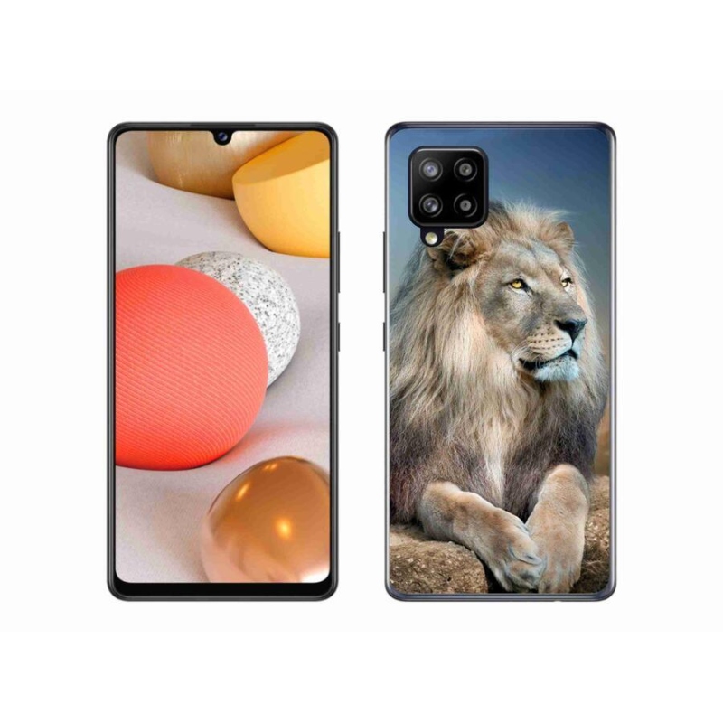Gél tok mmCase a Samsung Galaxy A42 5G készülékhez - Lion 1