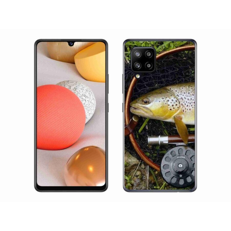 Gél tok mmCase a Samsung Galaxy A42 5G készülékhez - trout 2
