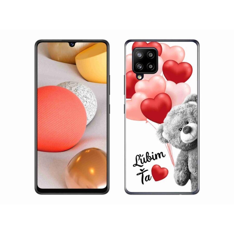 Gél tok mmCase a Samsung Galaxy A42 5G - I love you en
