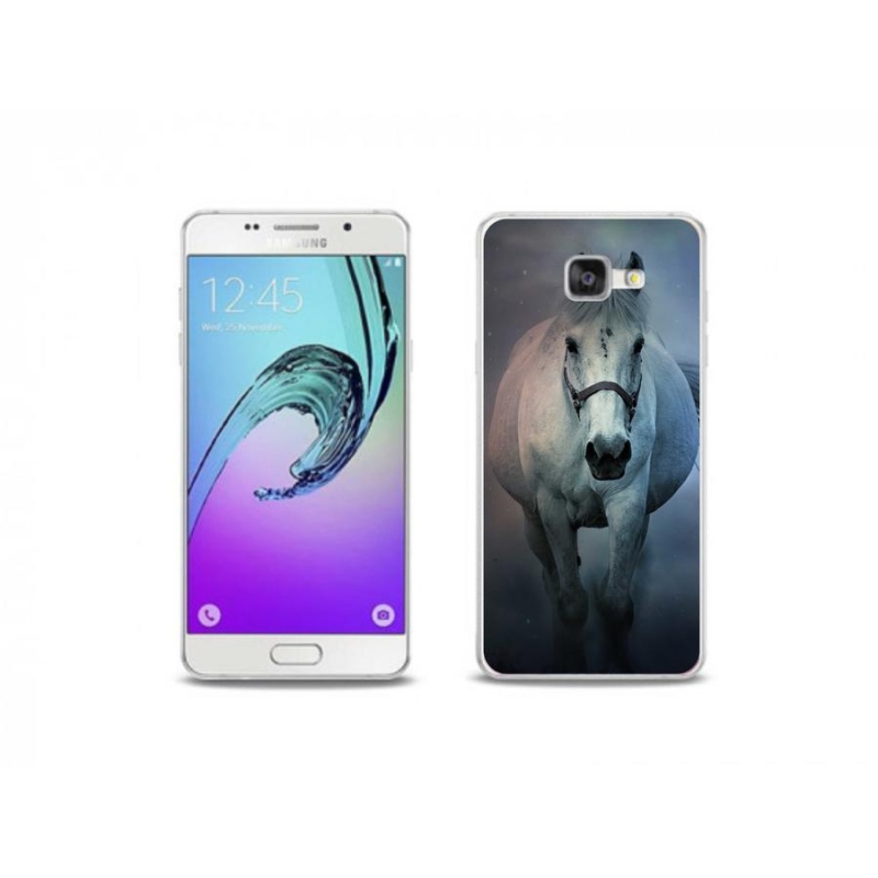 Gél tok mmCase Samsung Galaxy A5 (2016) - futó fehér ló