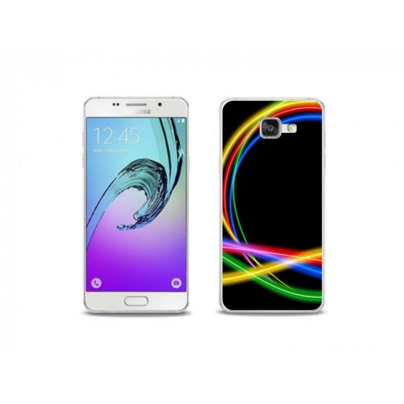 Zselés tok mmCase Samsung Galaxy A5 (2016) - neon körökhöz