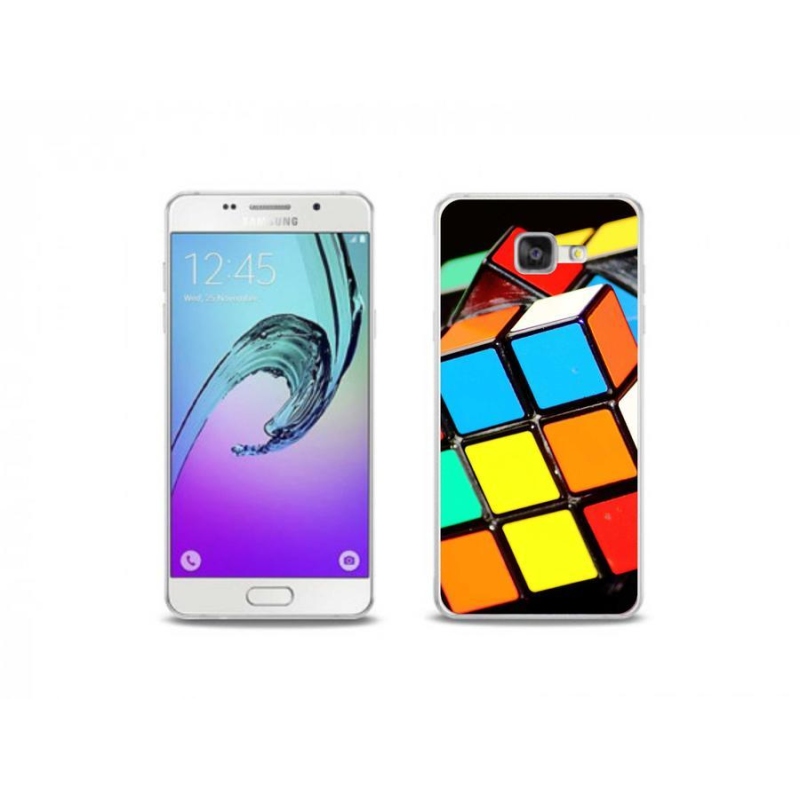 Gél tok mmCase Samsung Galaxy A5 (2016) - Rubik kocka