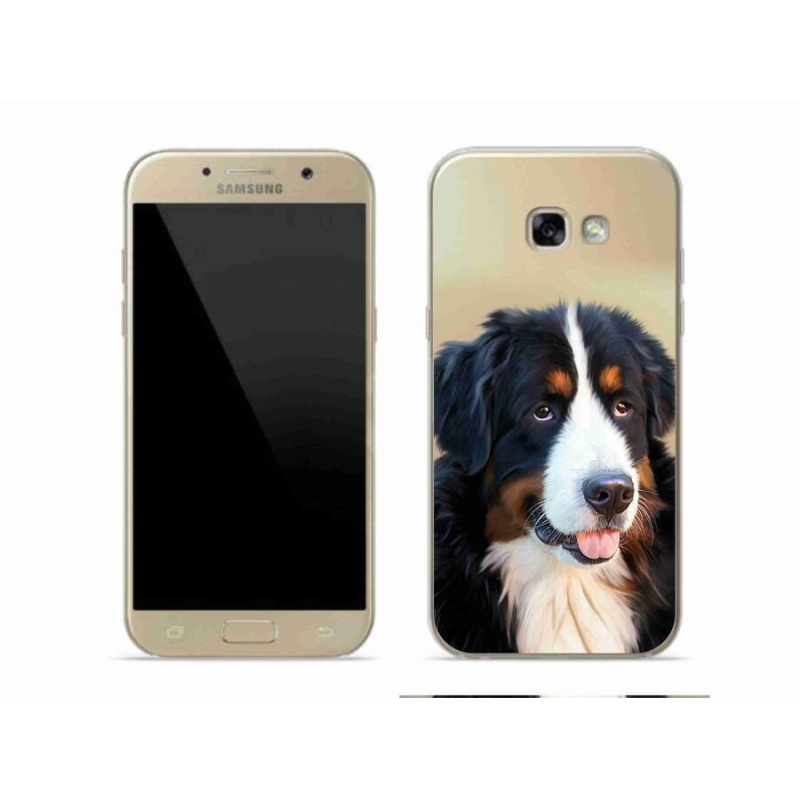 Gél tok mmCase mobiltelefonhoz Samsung Galaxy A5 (2017) - Berni hegyi kutya
