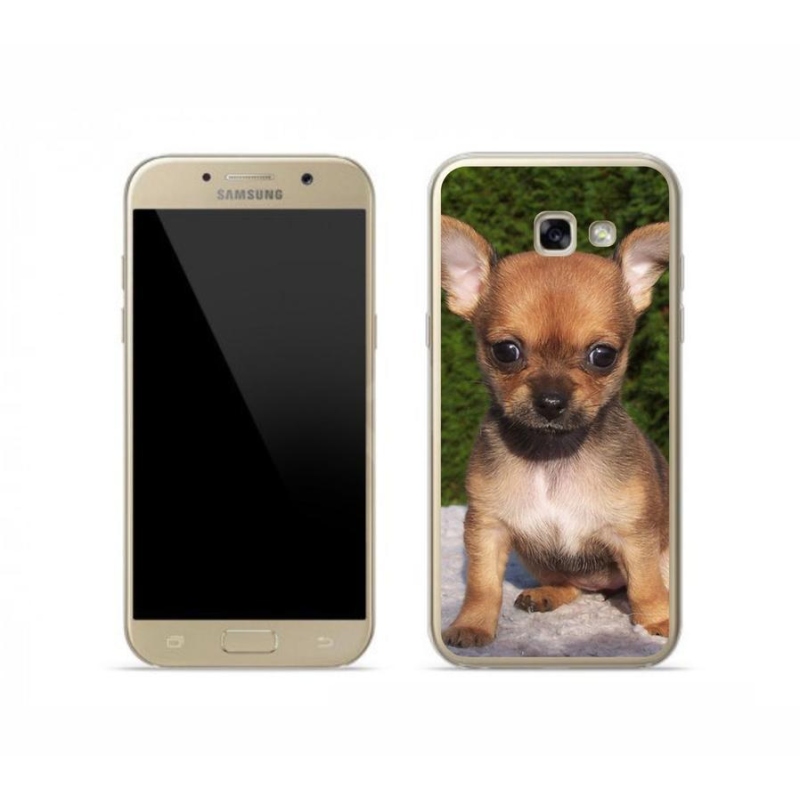 Gél tok mmCase mobiltelefonhoz Samsung Galaxy A5 (2017) - chihuahua 3