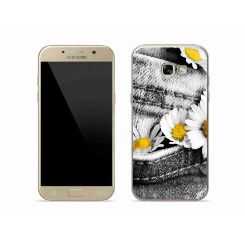 Gél tok mmCase mobiltelefonhoz Samsung Galaxy A5 (2017) - százszorszépek